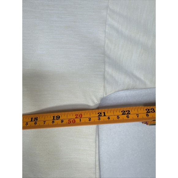 Columbia Womens Cropped T Shirt Cream M Short Sleeve Stretch Top - Picture 5 of 9